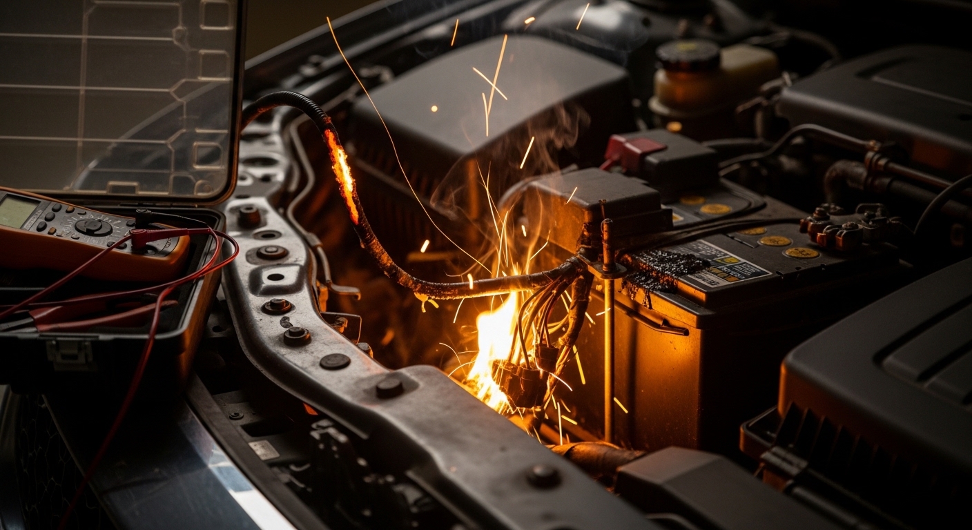 Признаки неисправности электропроводки автомобиля: когда ремонт неизбежен