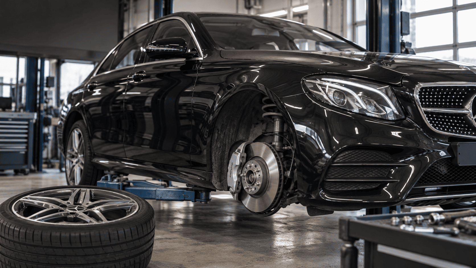 Диагностика неисправностей ABS и ESP на Mercedes-Benz